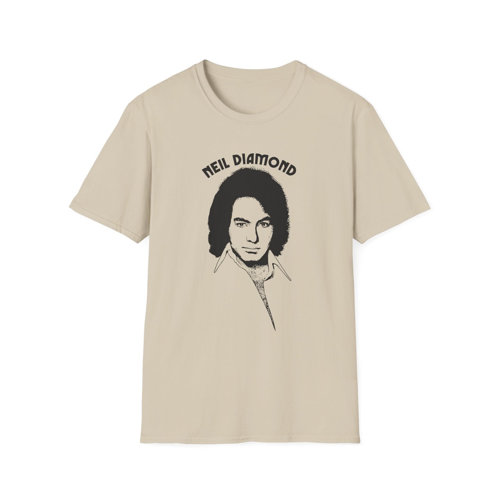 Neil Diamond Photo Unisex Softstyle T-Shirt