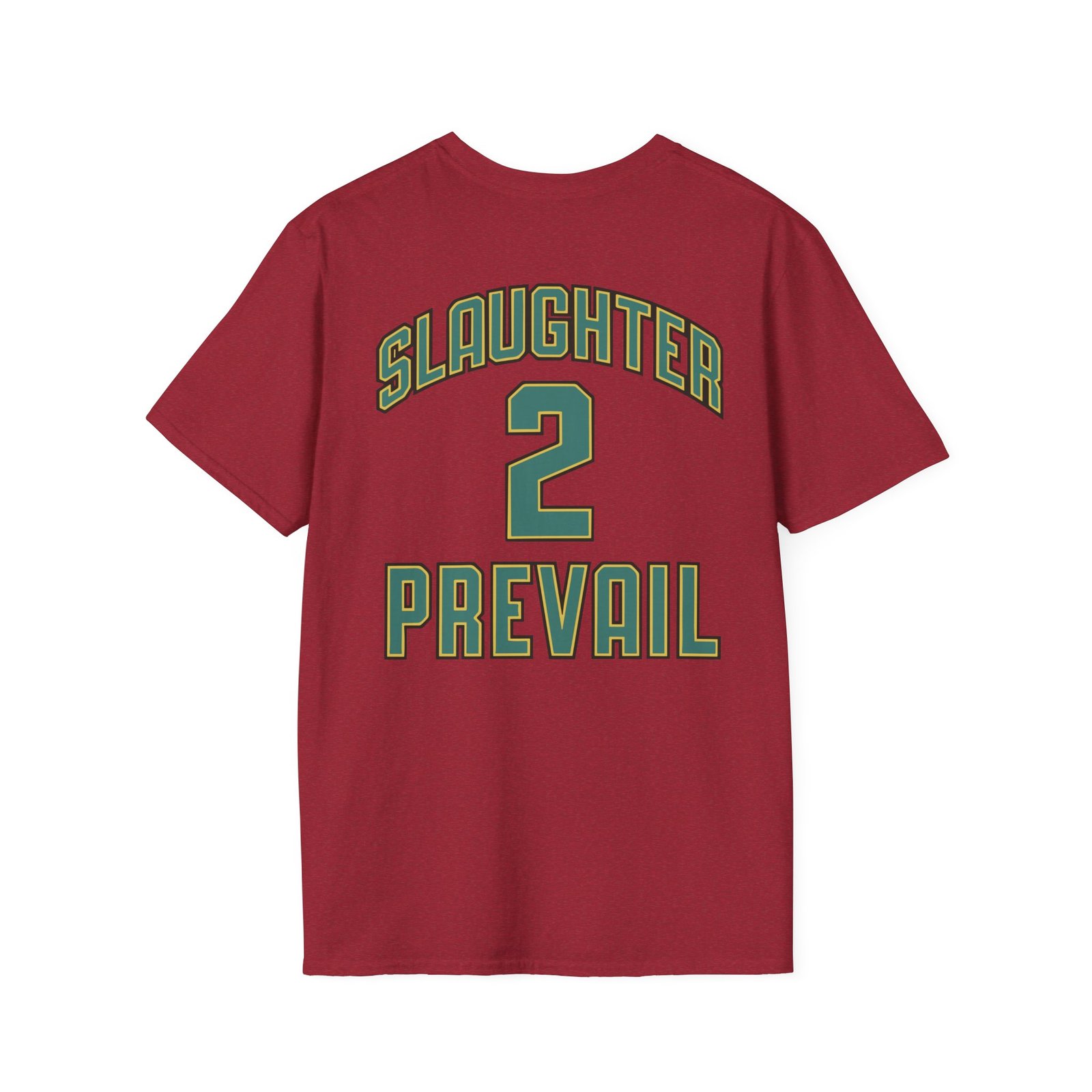 First Blood Slaughter to Prevail Hockey Unisex Softstyle T-Shirt