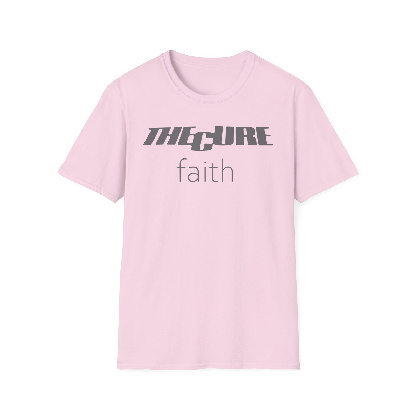 The Cure Faith Logo Unisex Softstyle T-Shirt
