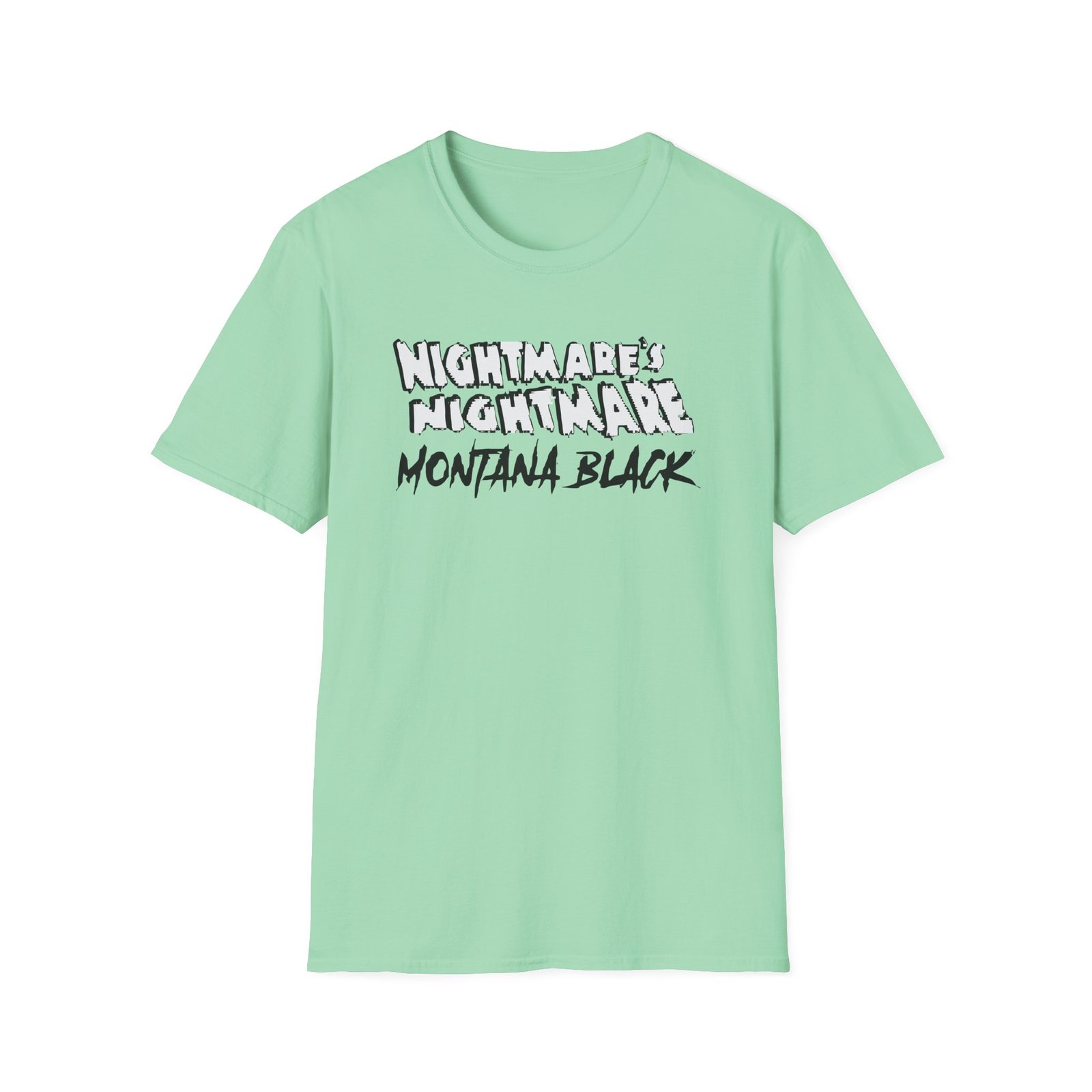 Montana Black Nightmares nightmare Unisex Softstyle T-Shirt