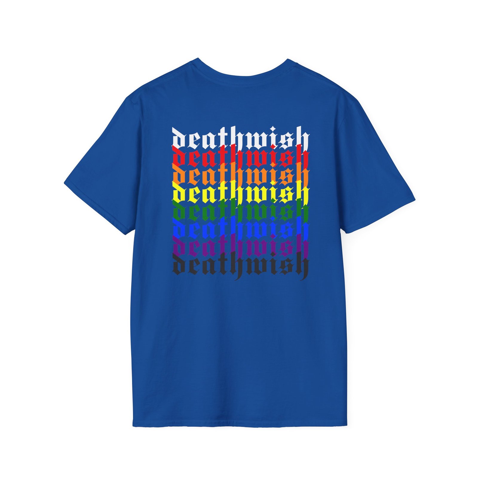 Deathwish Pride unisex softstyle t-shirt