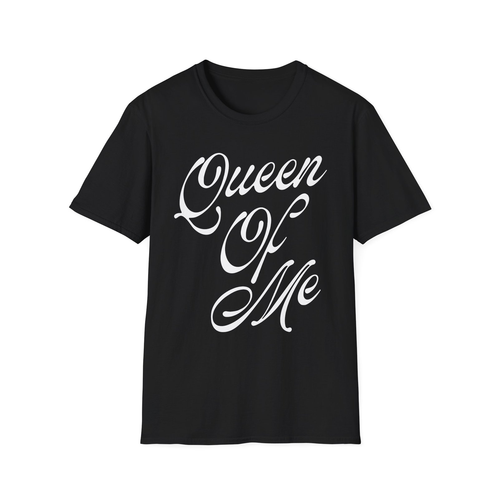 ST Queen of Me Script Unisex Softstyle T-Shirt