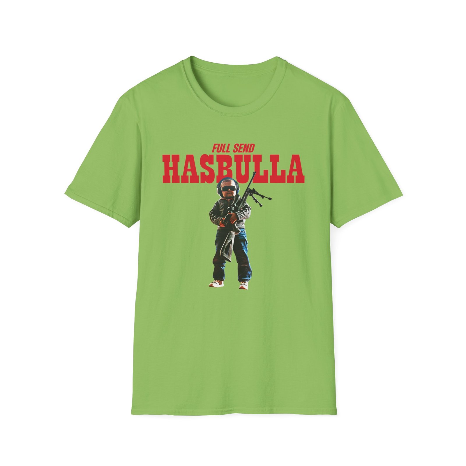 Full Send Hasbulla Sniper Unisex Softstyle T-Shirt