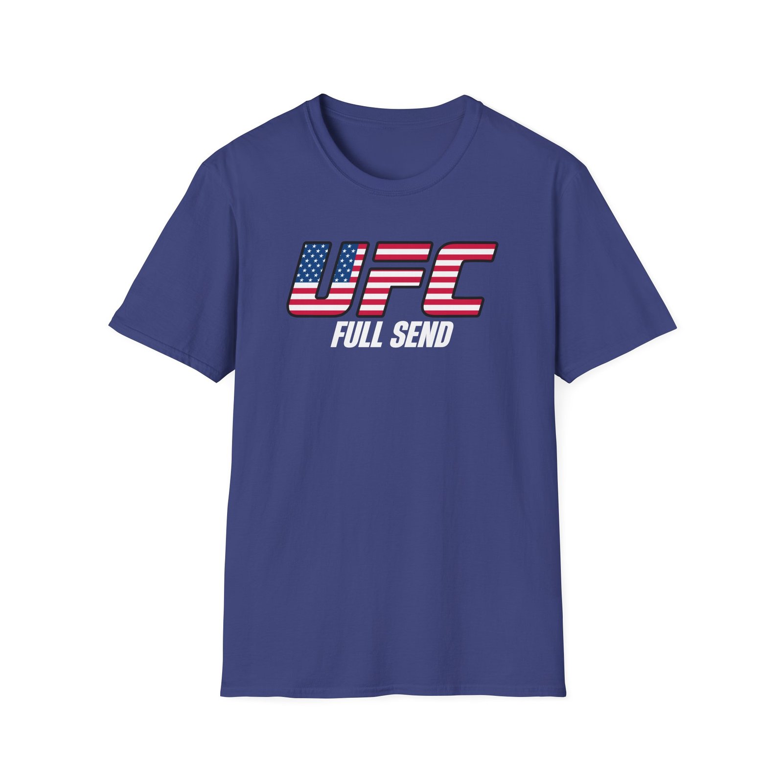 Full Send Ufc Usa Unisex Softstyle T-Shirt