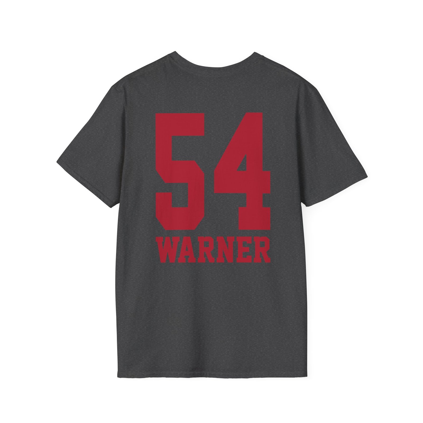 Fred Warner San Francisco 49ers Wordmark Player Name & Number Unisex Softstyle T-Shirt