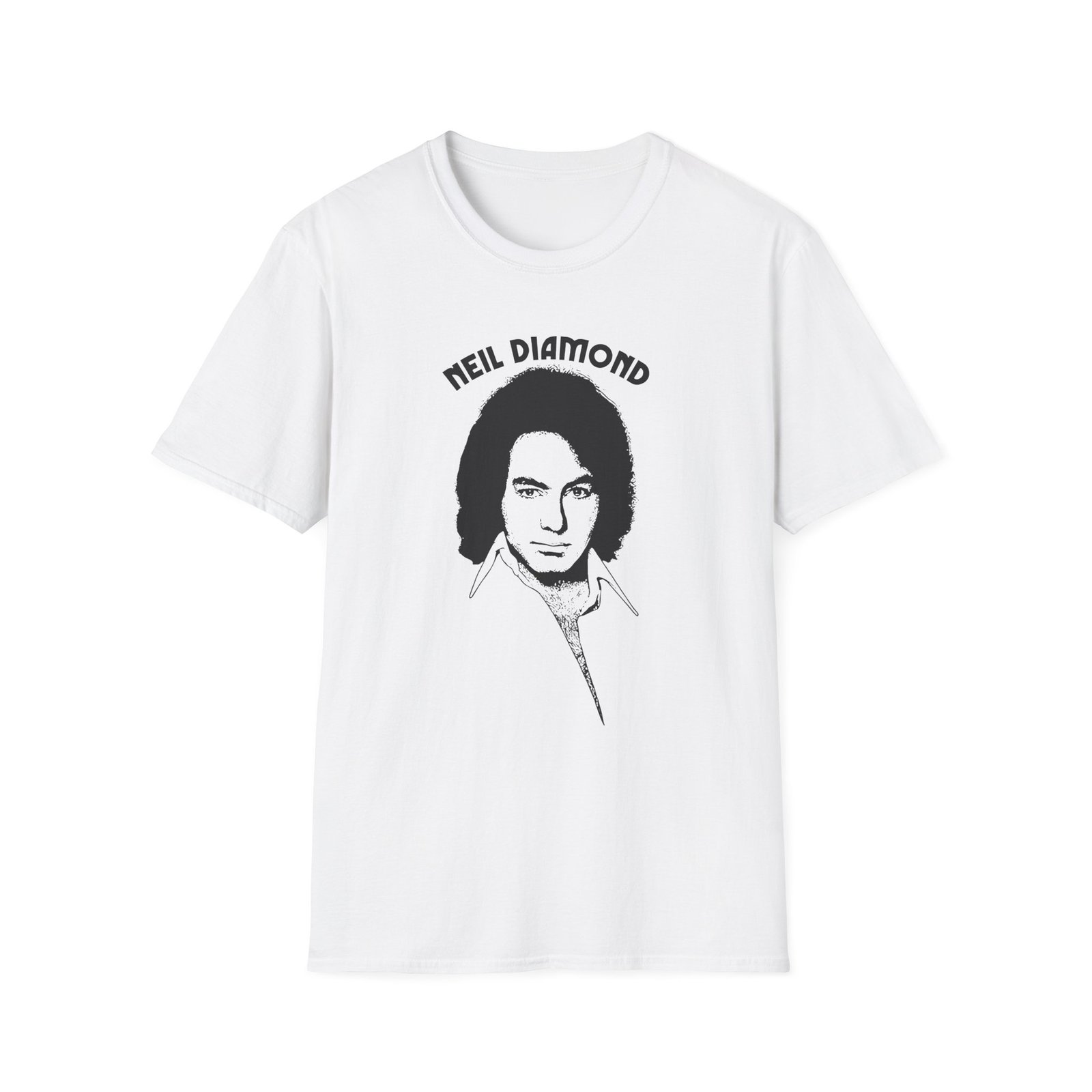 Neil Diamond Photo Unisex Softstyle T-Shirt