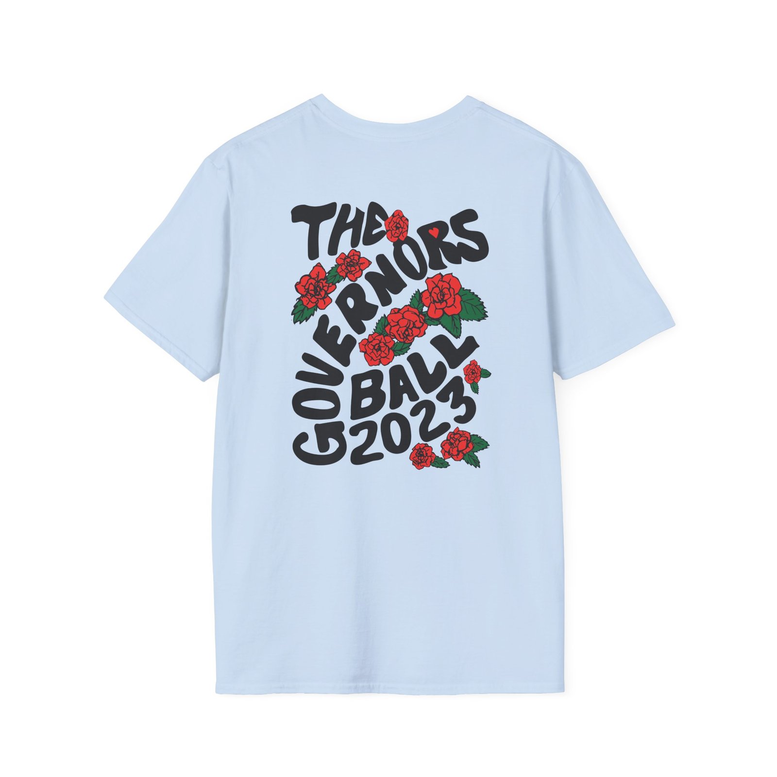 Gov Ball Flower Unisex Softstyle T-Shirt