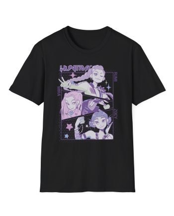 Kpop Demon Hunters Huntrix Unisex Softstyle T-Shirt