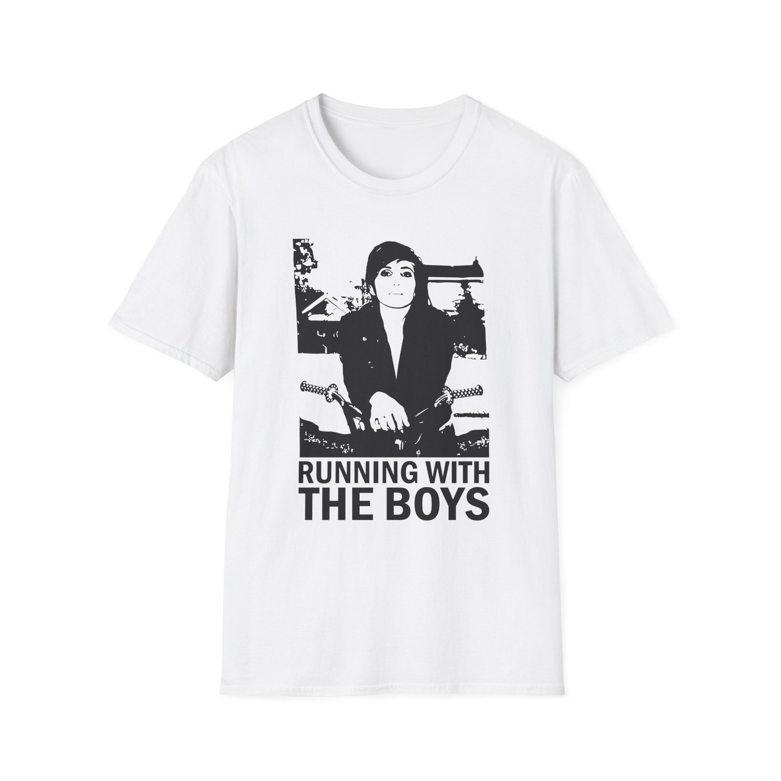 Lights Running With the Boys Unisex Softstyle T-Shirt