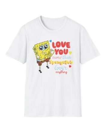 Spongebob Valentine's Day Unisex Softstyle T-Shirt