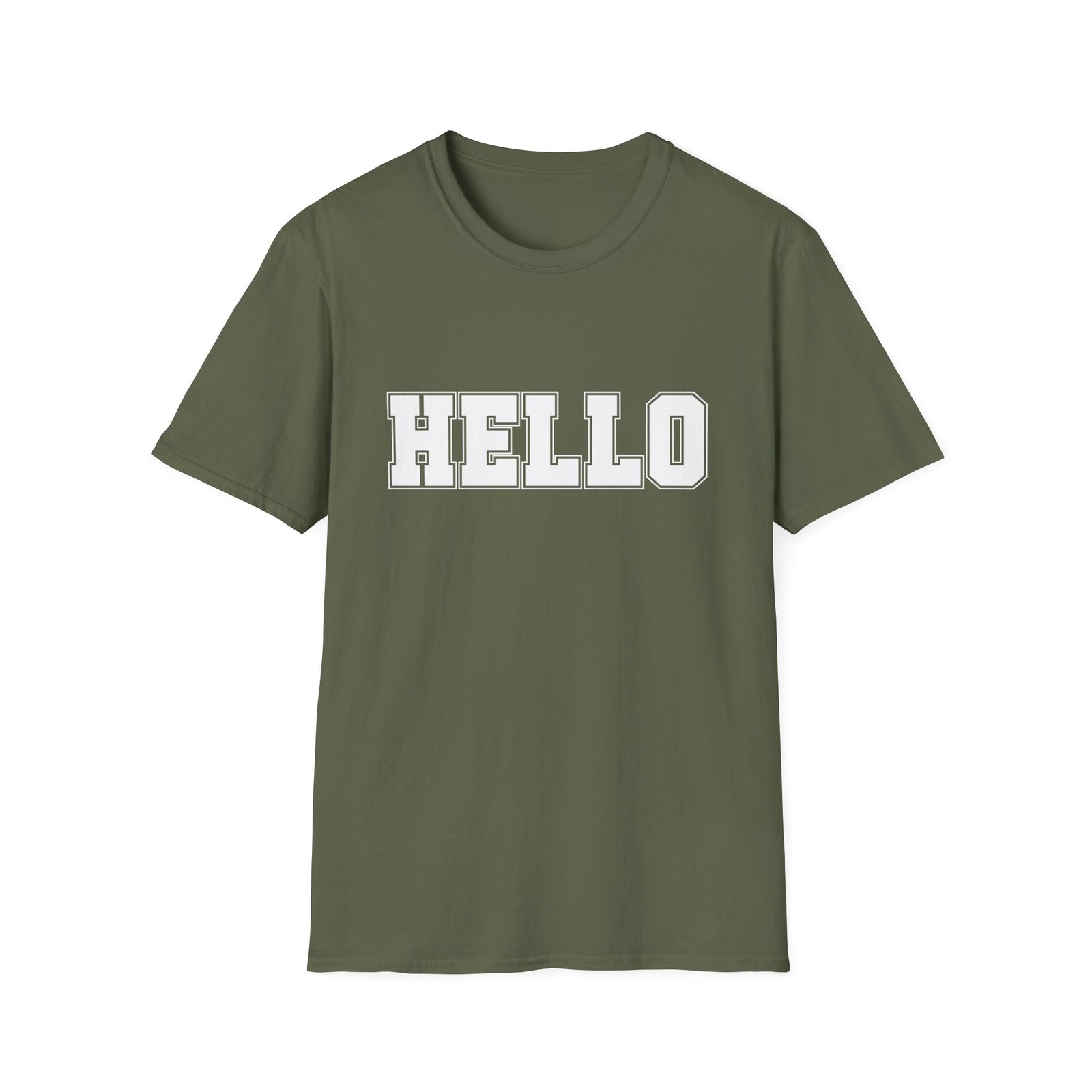 Shubble hello Unisex Softstyle T-Shirt