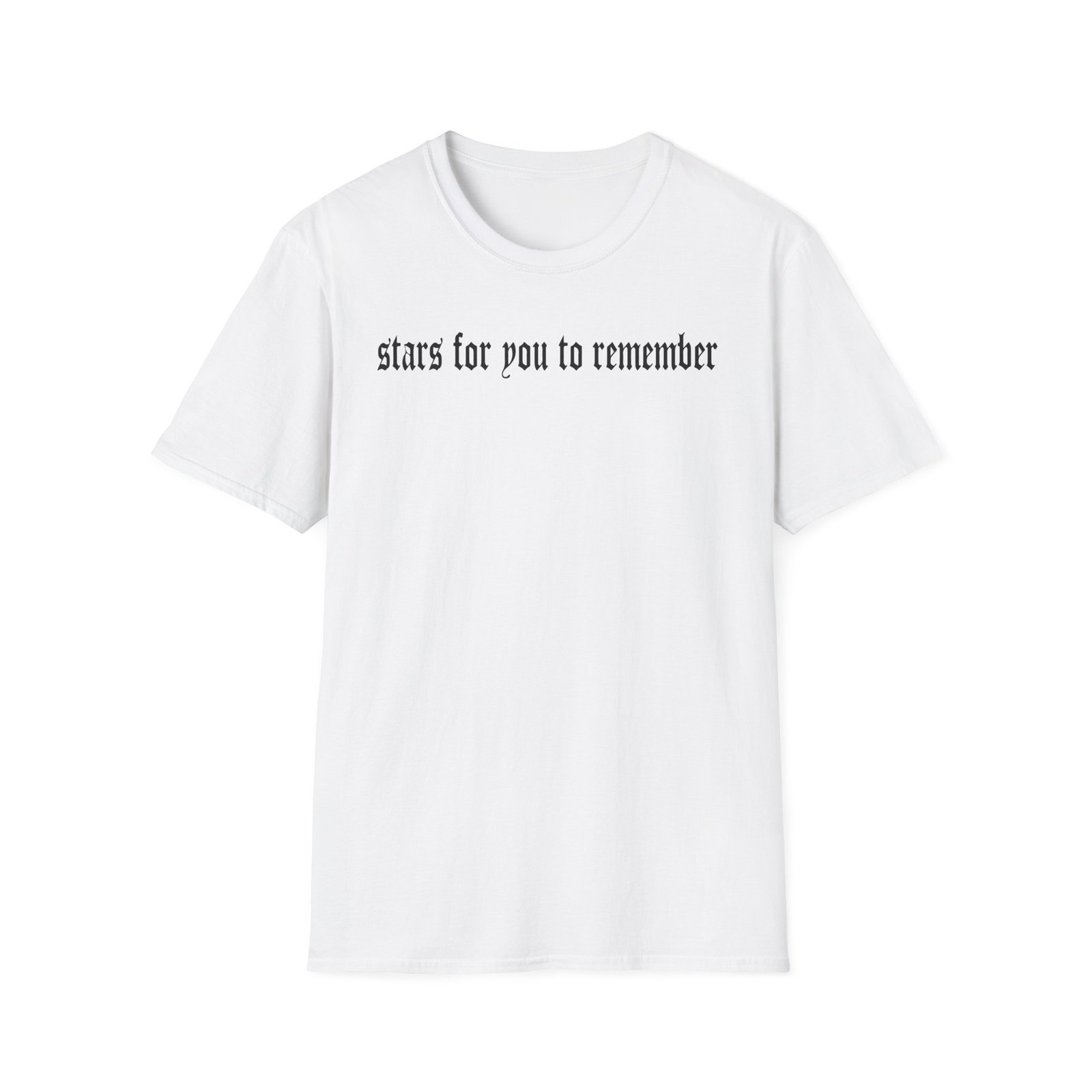 Varials Stars for You to Remember Unisex Softstyle T-Shirt