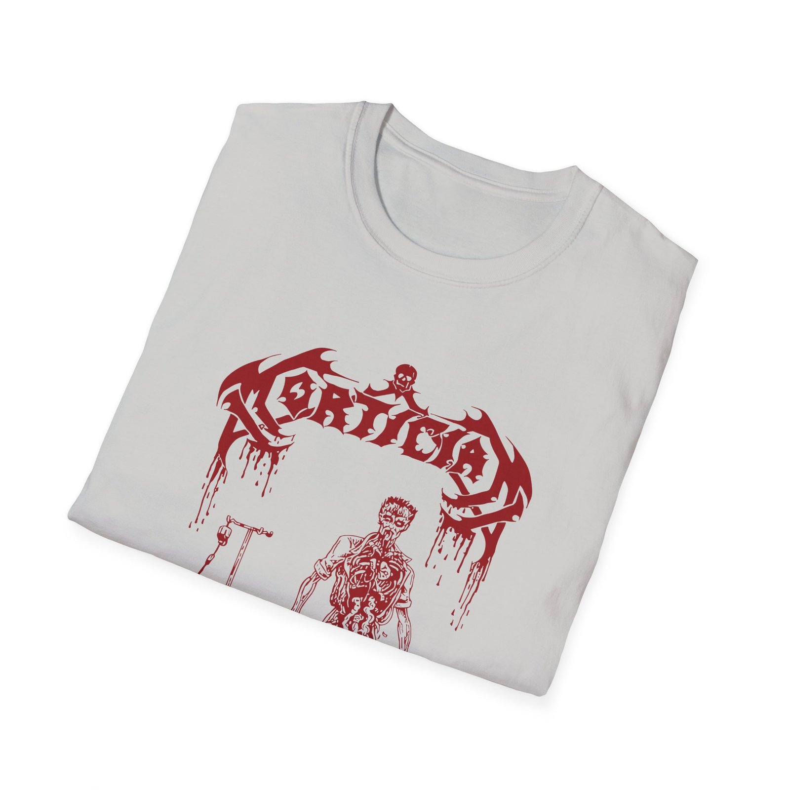 Mortician Brutally Mutilated Unisex Softstyle T-Shirt