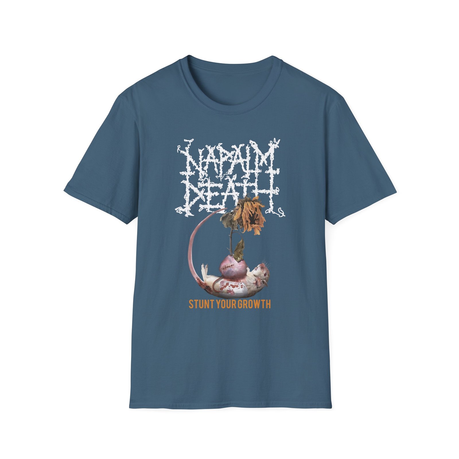 Napalm Death Stunt your Growth Unisex Softstyle T-Shirt