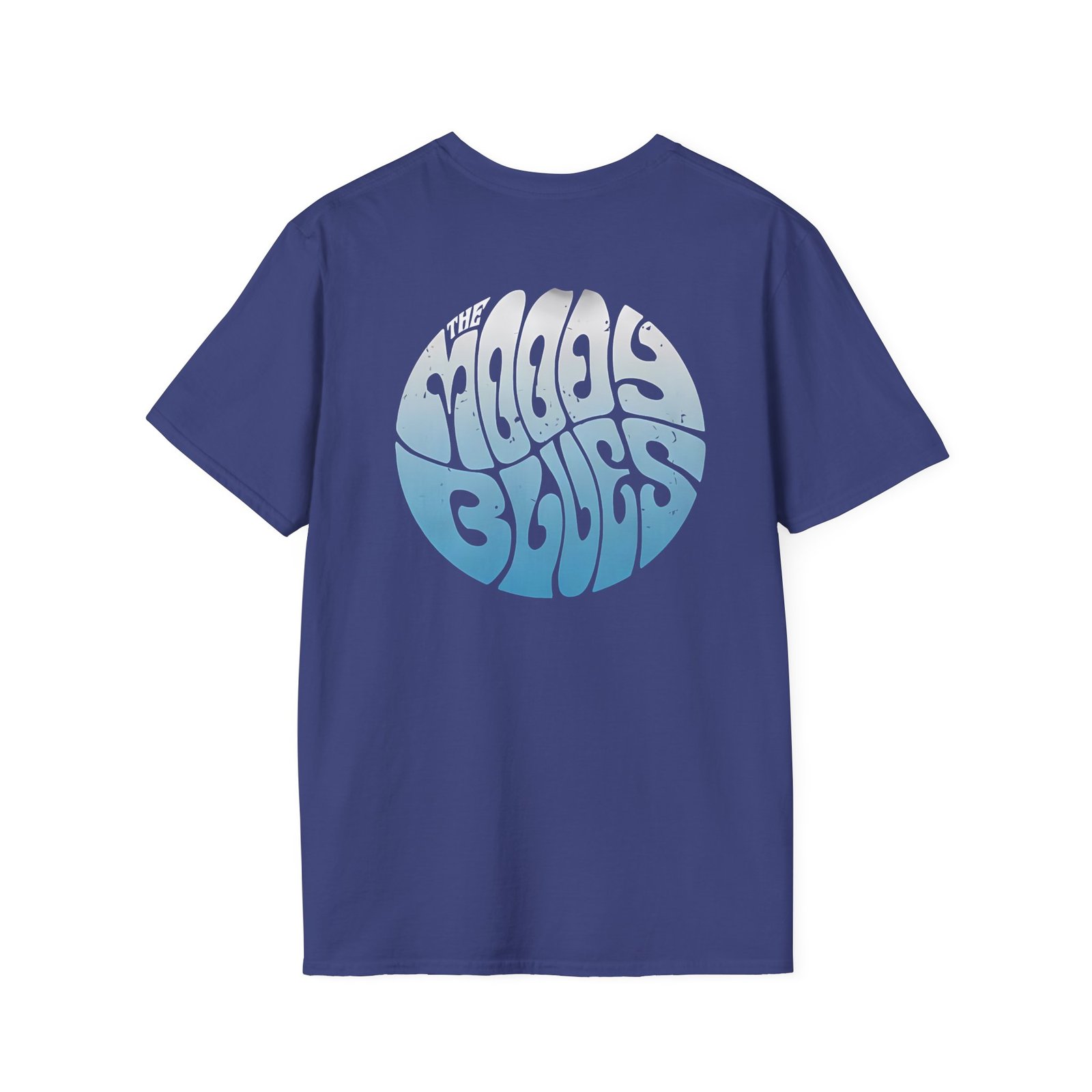 The Moody Blues Retro Circle Unisex Softstyle T-Shirt