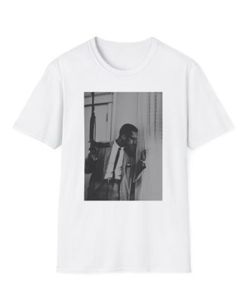 Malcolm X By Any Means Necessary Unisex Softstyle T-Shirt