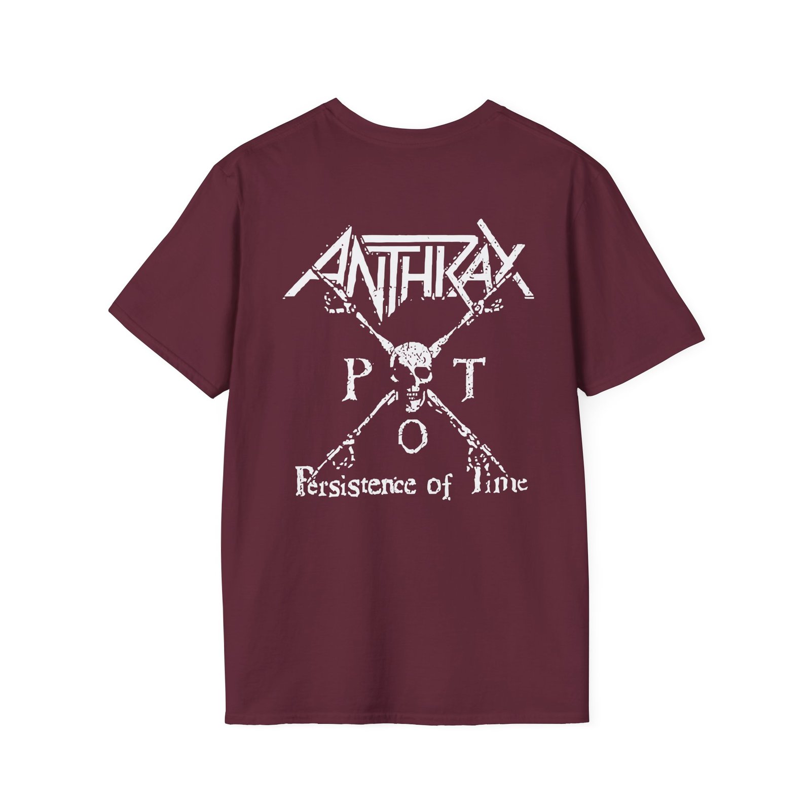 Anthrax Broken Clock Unisex Softstyle T-Shirt