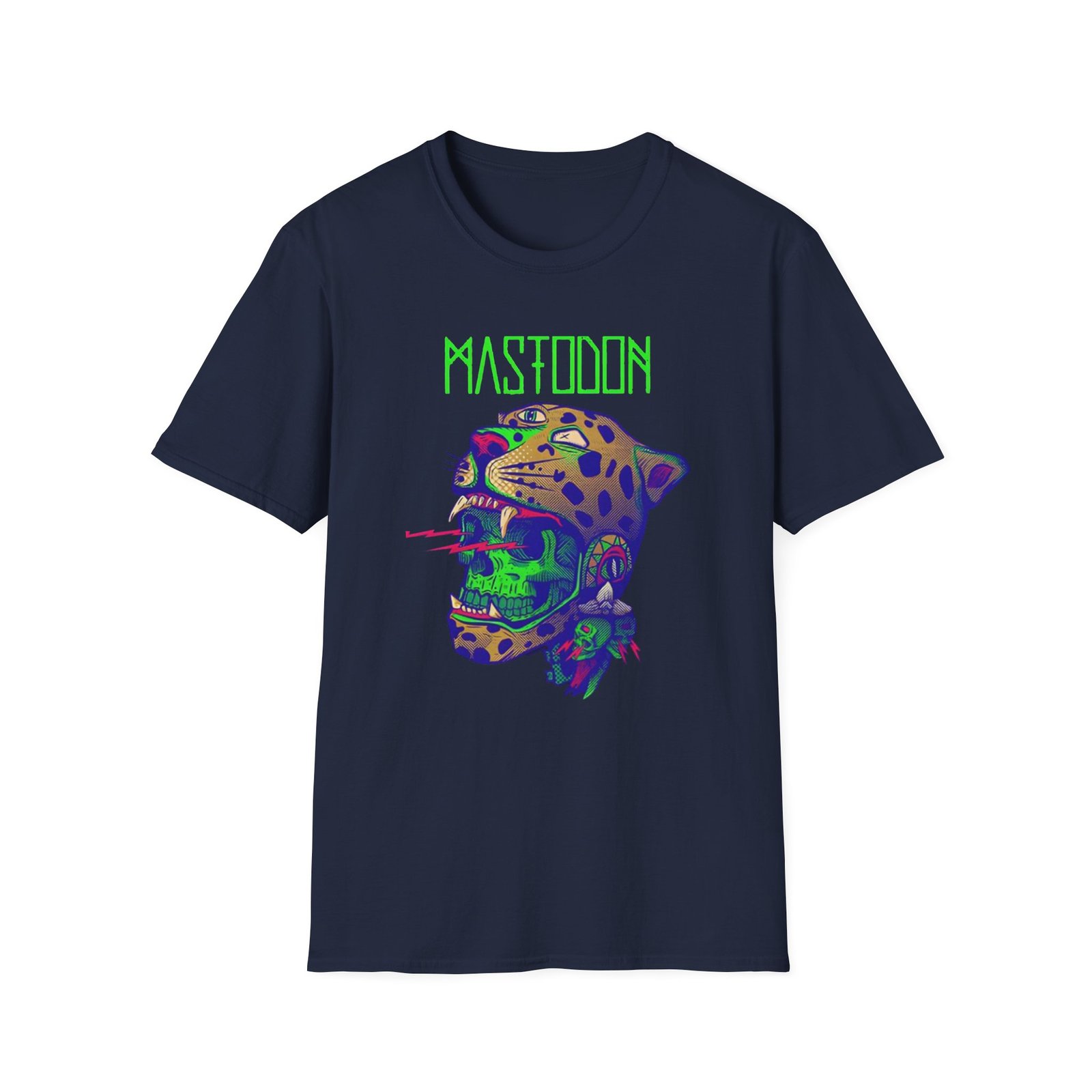 Mastodon Jaguar God Unisex Softstyle T-Shirt