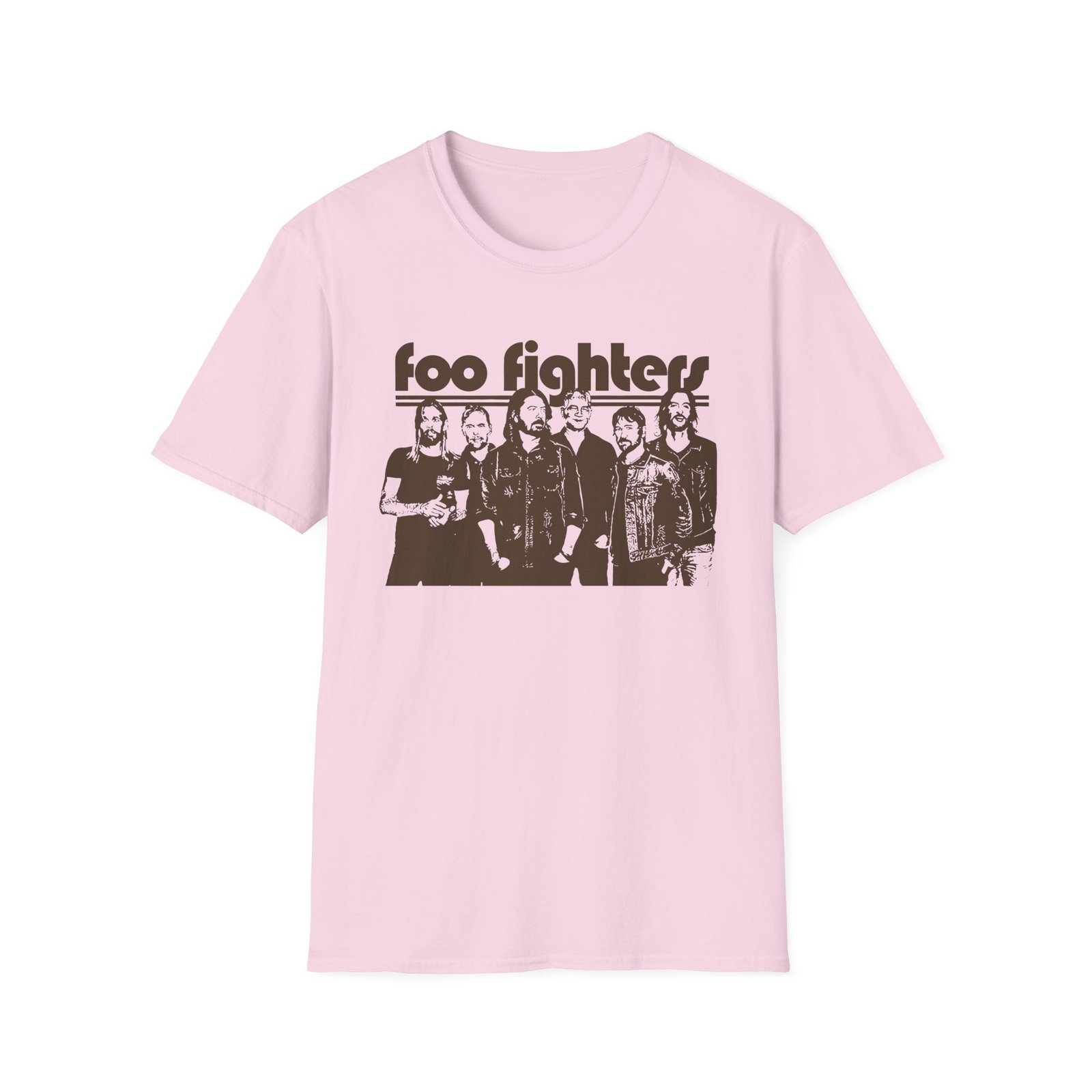 Foo Fighters Retro Vibes Unisex Softstyle T-Shirt