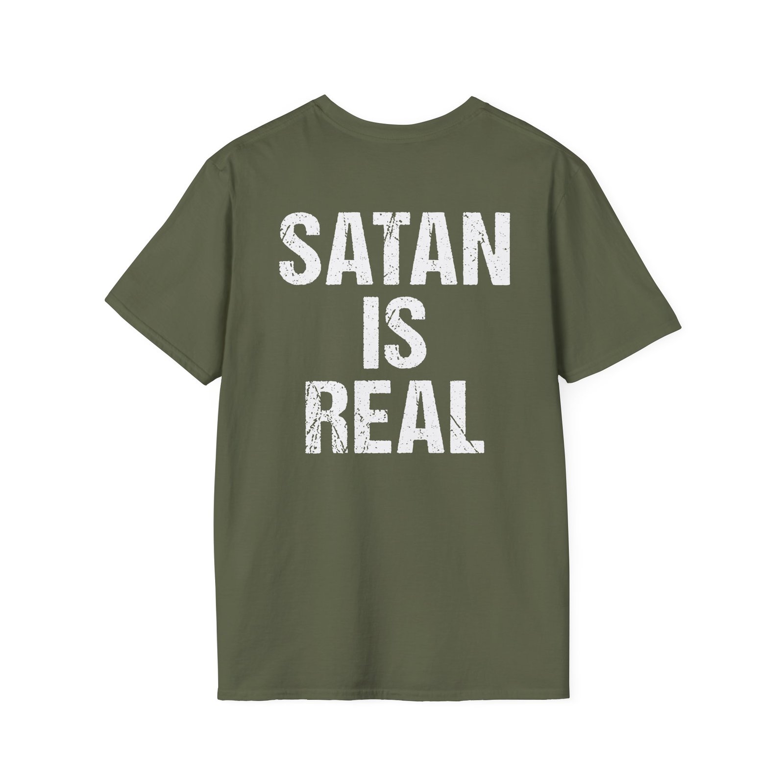 Kreator Satan is Real Unisex Softstyle T-Shirt