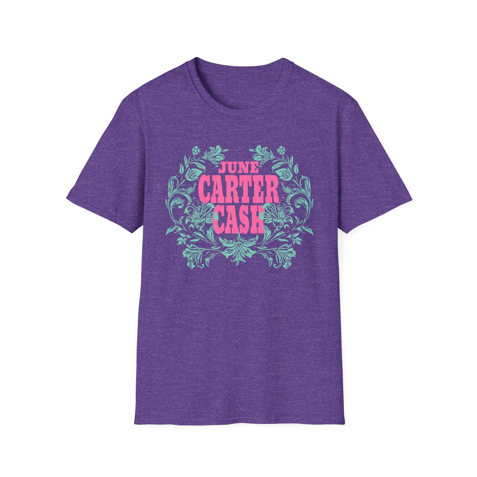 Johnny Cash June Carter Cash Logo Unisex Softstyle T-Shirt