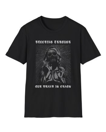 Bleeding Through Our Brand is Chaos Unisex Softstyle T-Shirt