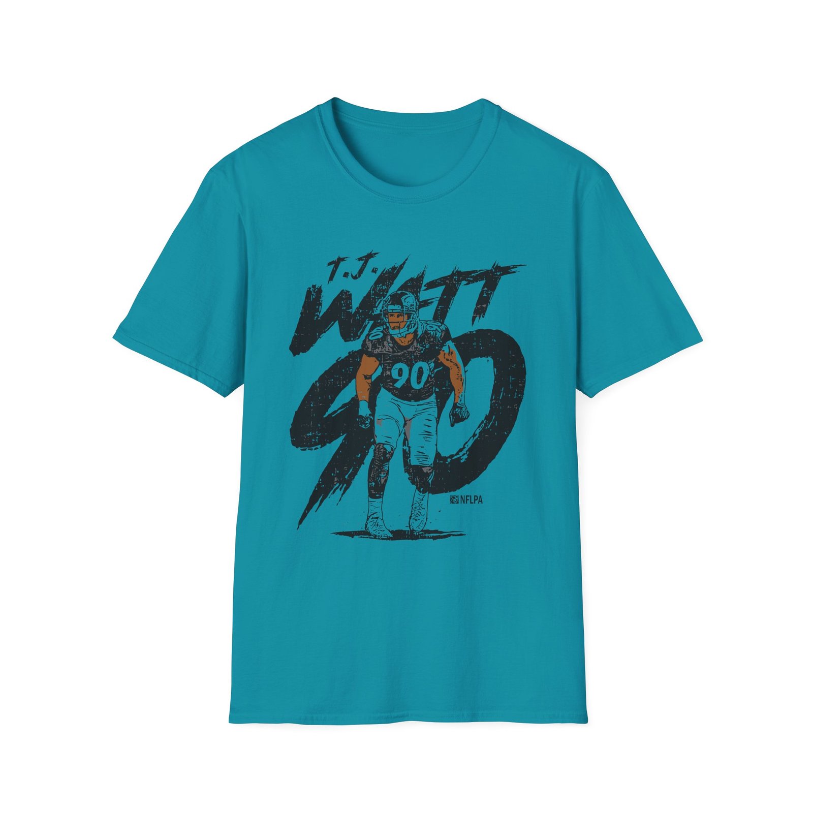 Tj Watt Rough Unisex Softstyle T-Shirt