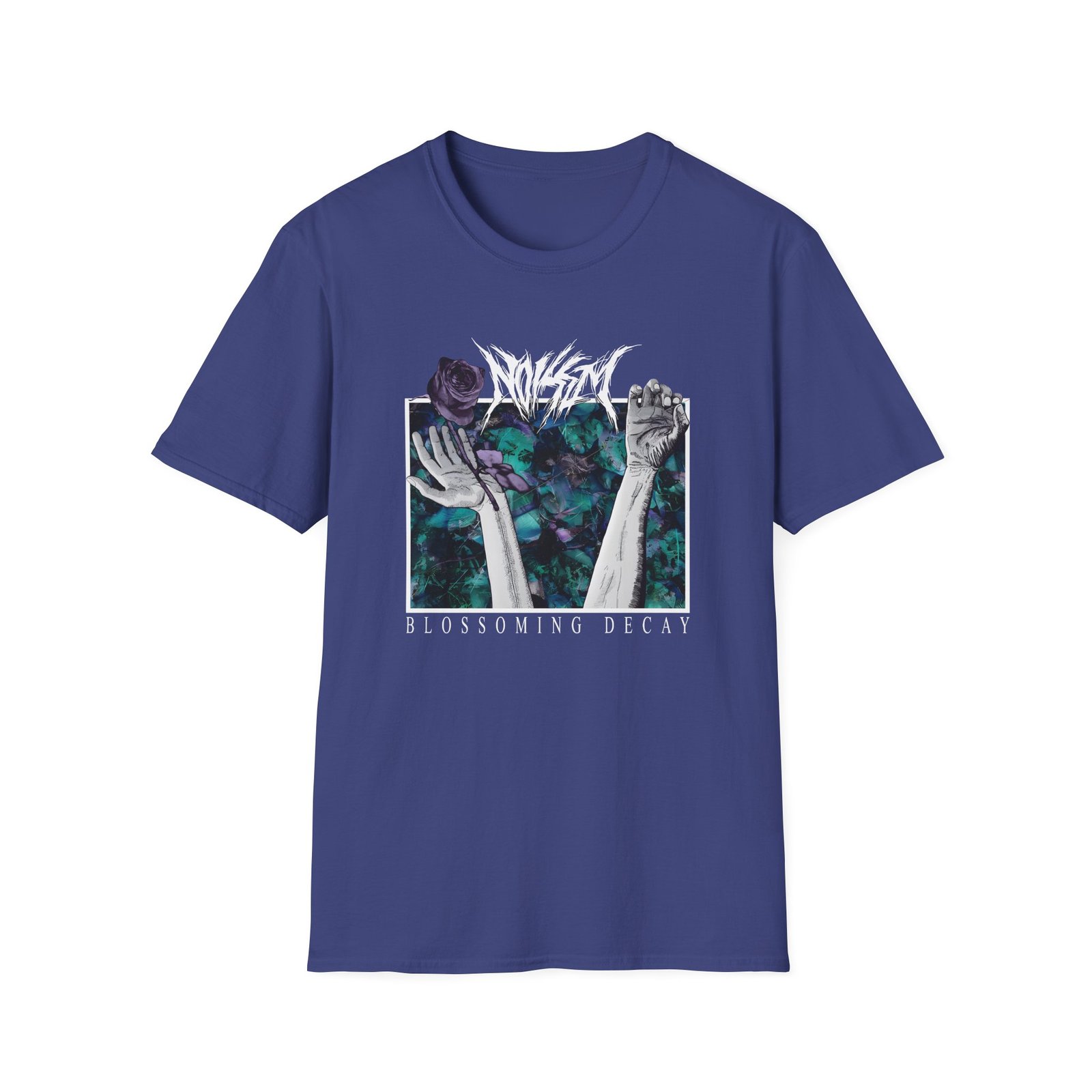 Noisem Blossoming Decay Unisex Softstyle T-Shirt