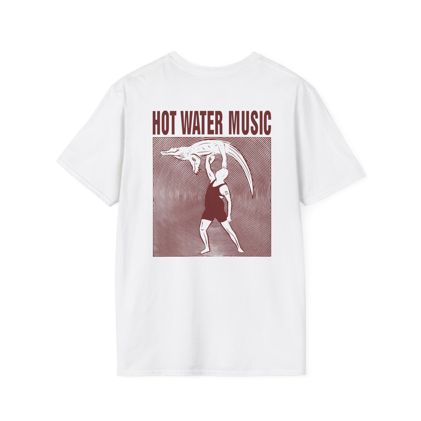 Hot Water Music Florida Man Unisex Softstyle T-Shirt
