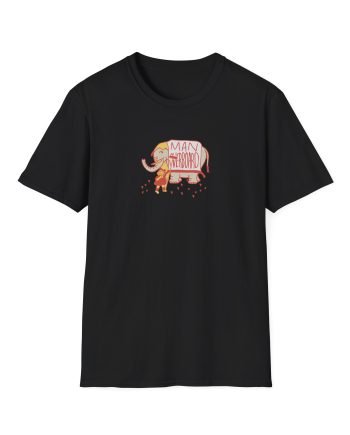 Man Overboard Elephant Unisex Softstyle T-Shirt