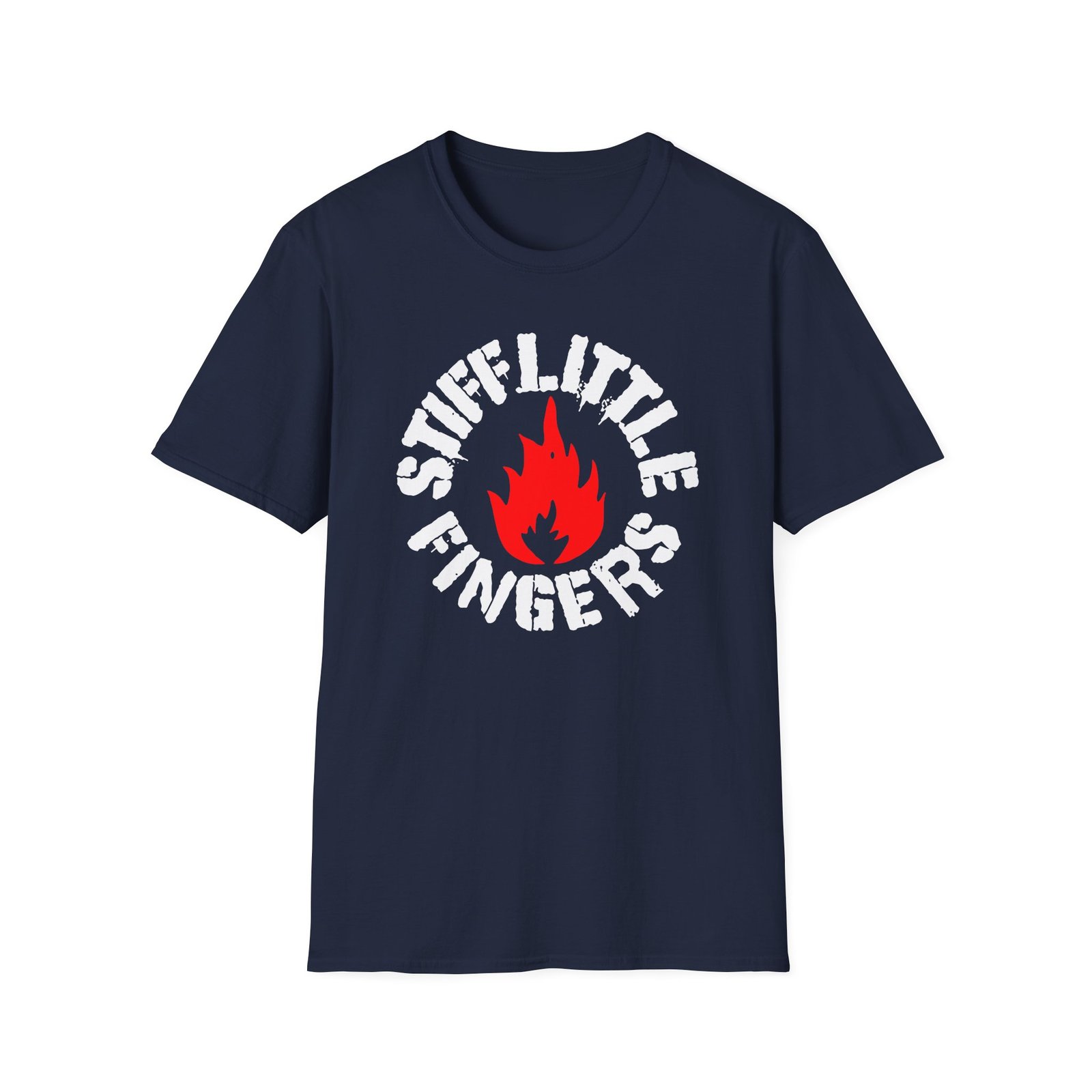 Stiff Little Fingers Logo Unisex Softstyle T-Shirt