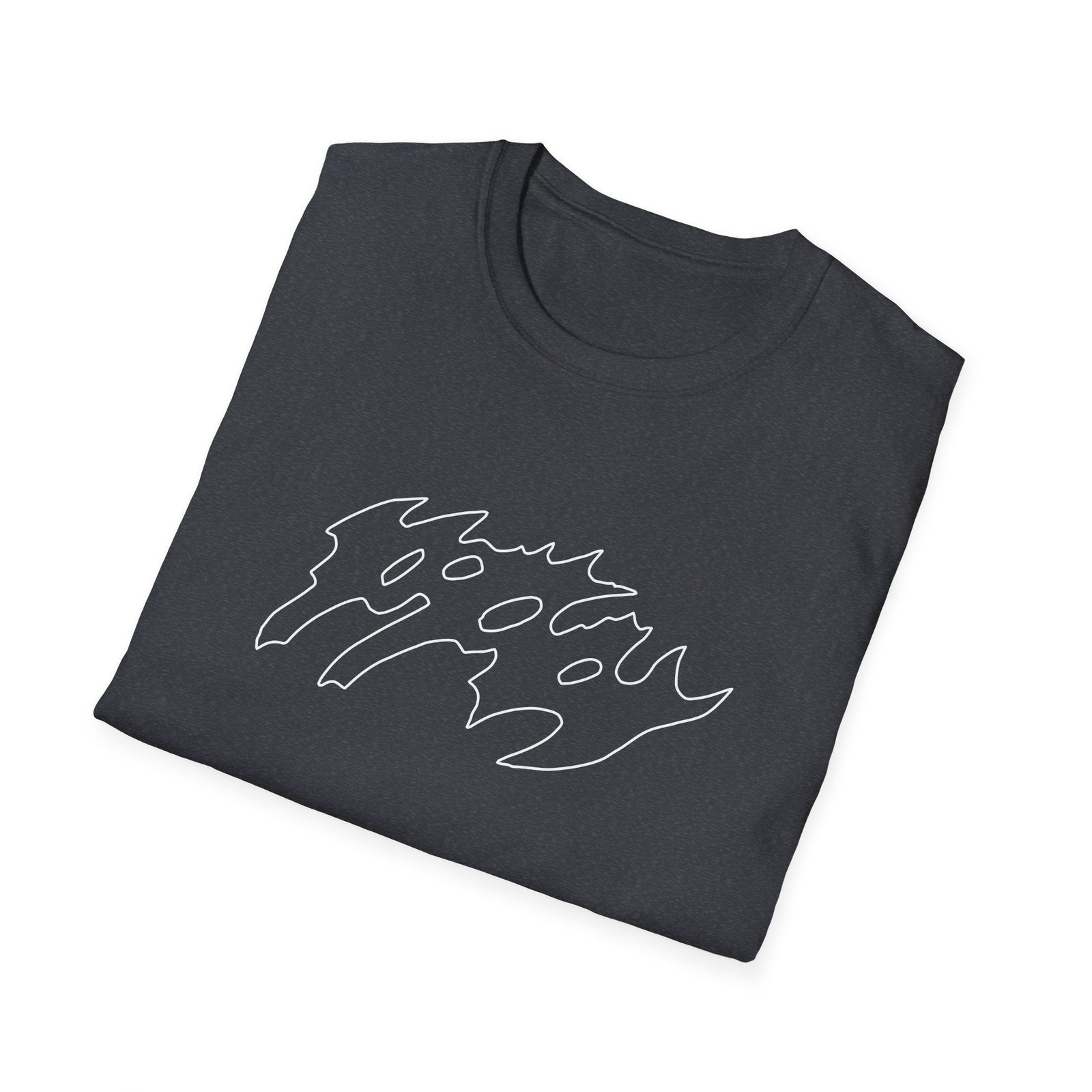 Poppy Negative Spaces Unisex Softstyle T-Shirt