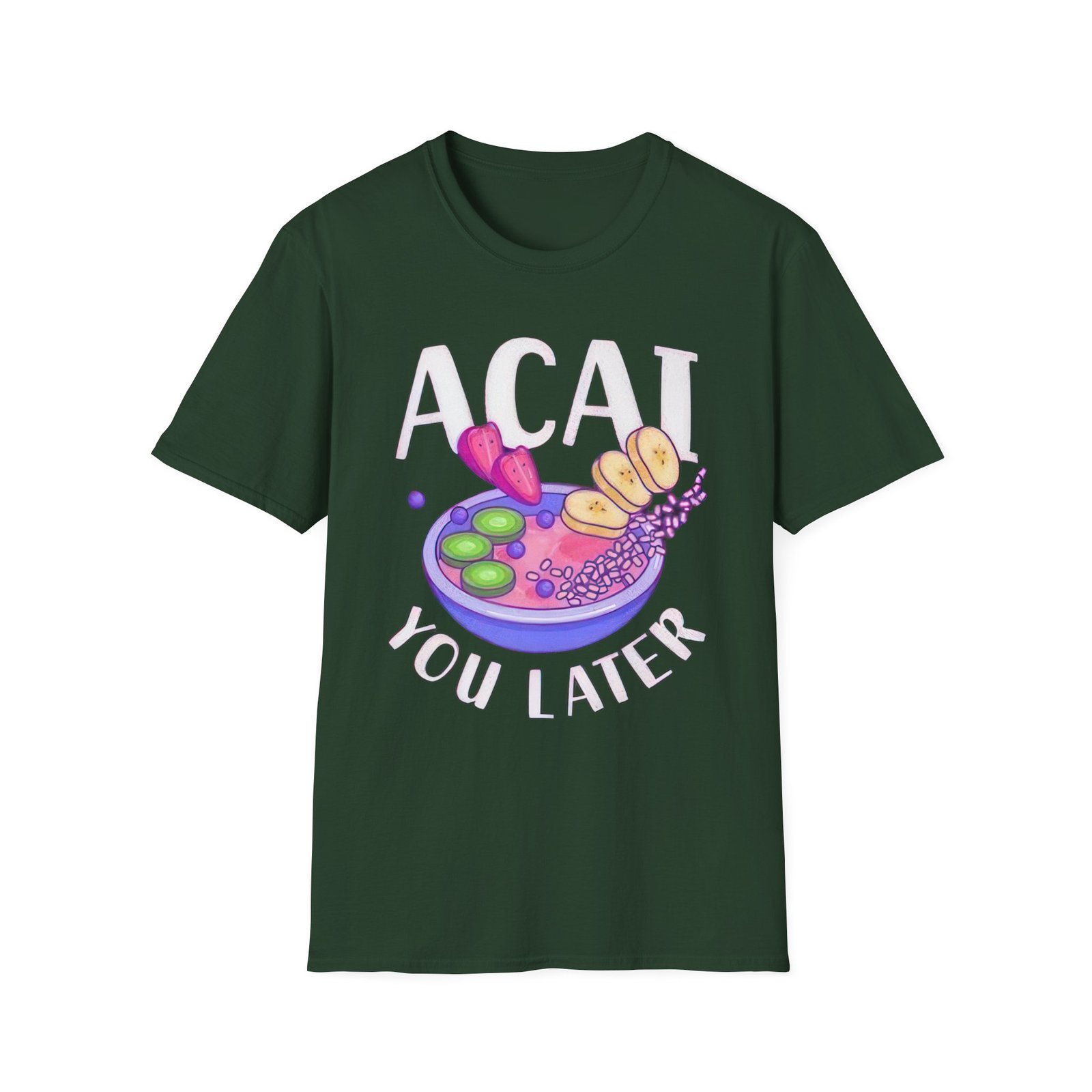 Acai You Later Unisex Softstyle T-Shirt