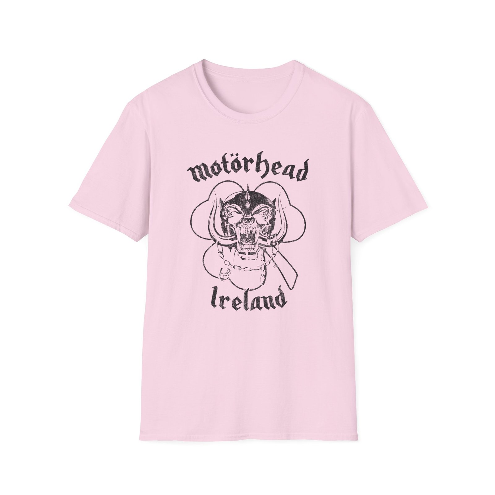Motorhead Warpig Shamrock Unisex Softstyle T-Shirt