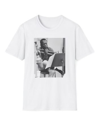 Miles Davis Black & White Photo Unisex Softstyle T-Shirt