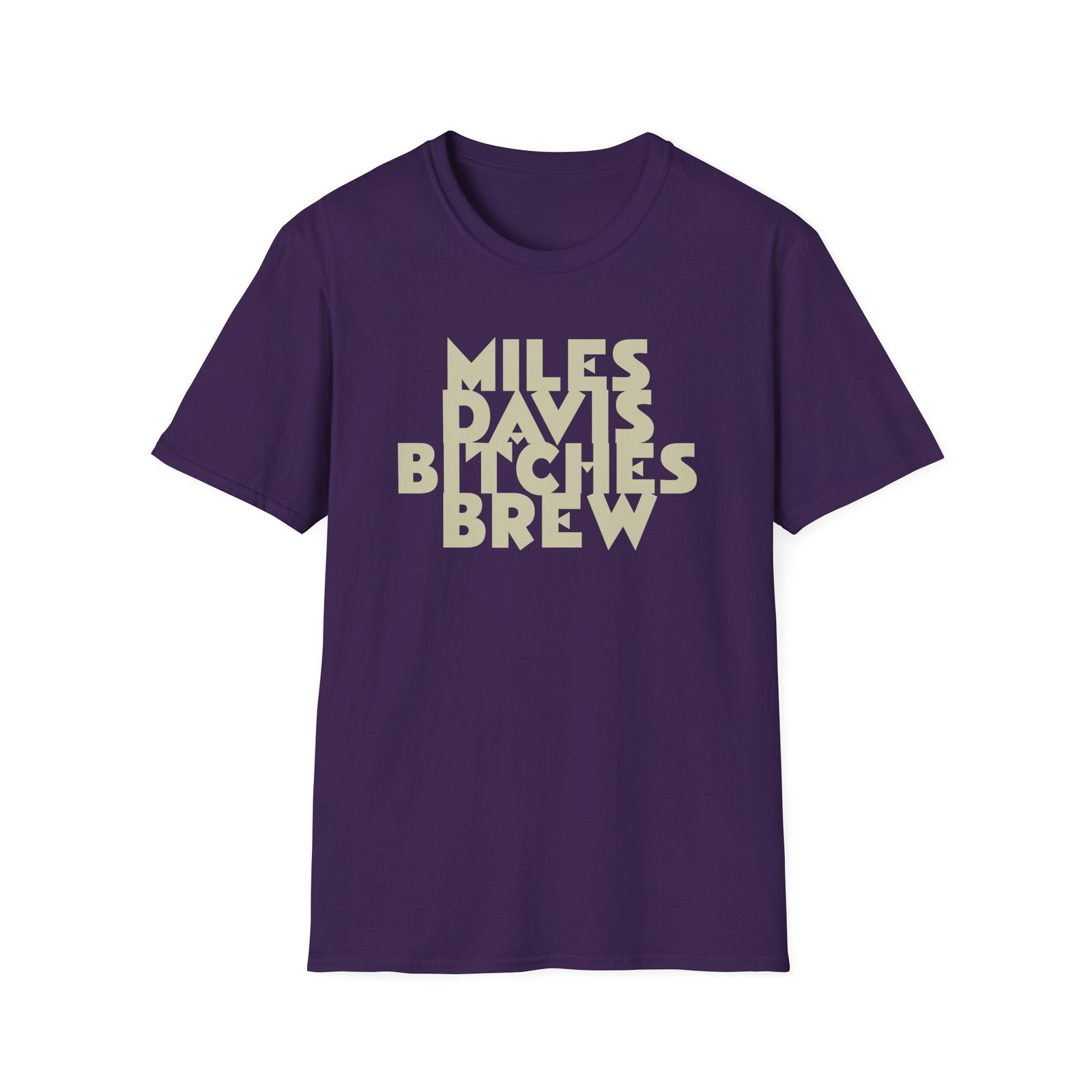 Miles Davis Bitches Brew Unisex Softstyle T-Shirt