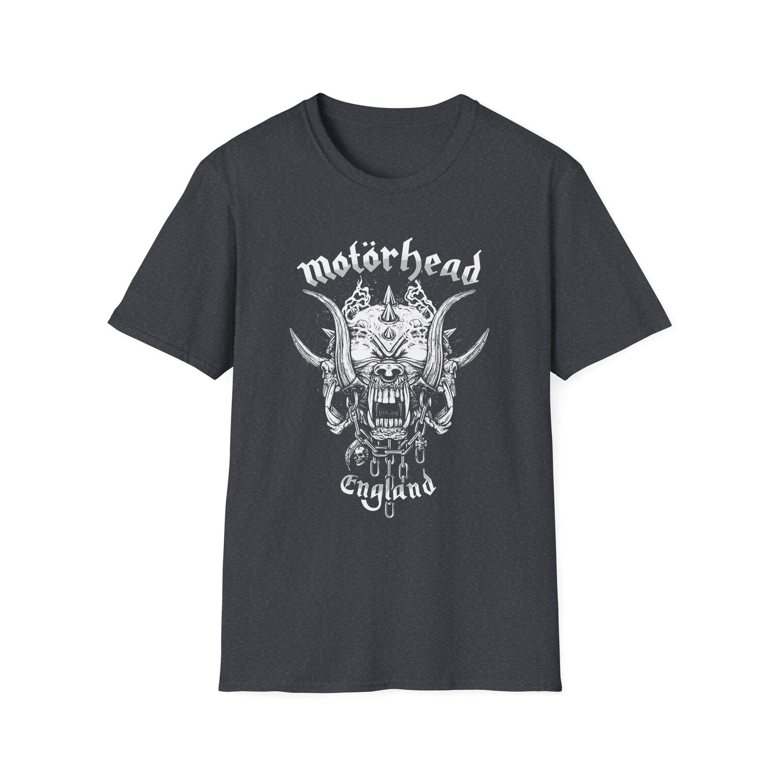 Motorhead Smoking Snaggletooth Unisex Softstyle T-Shirt
