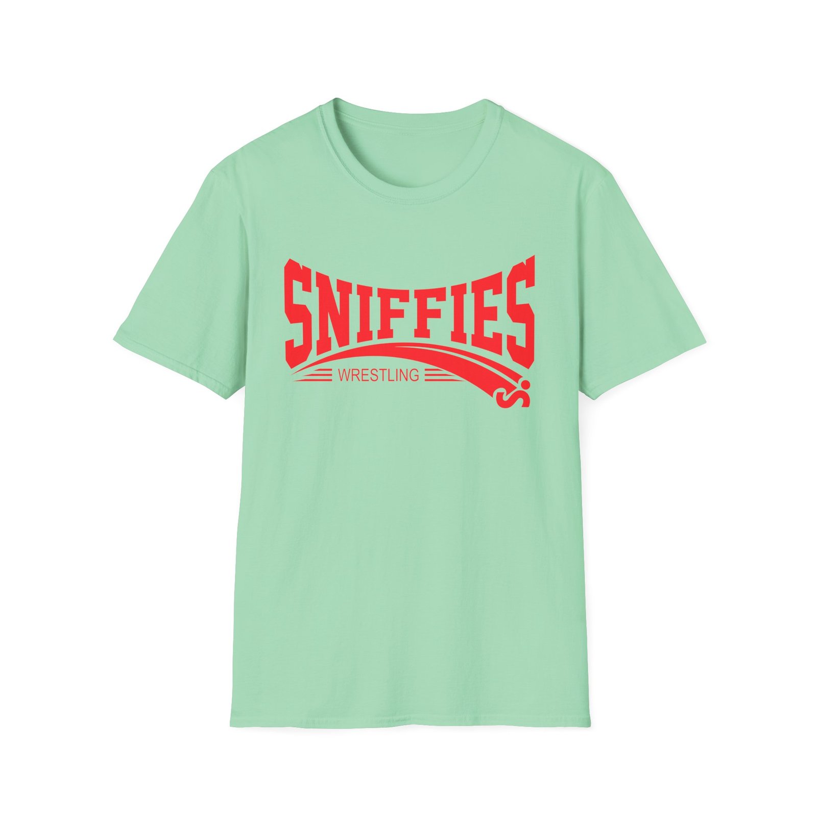 Sniffies Wrestling Box Unisex Softstyle T-Shirt