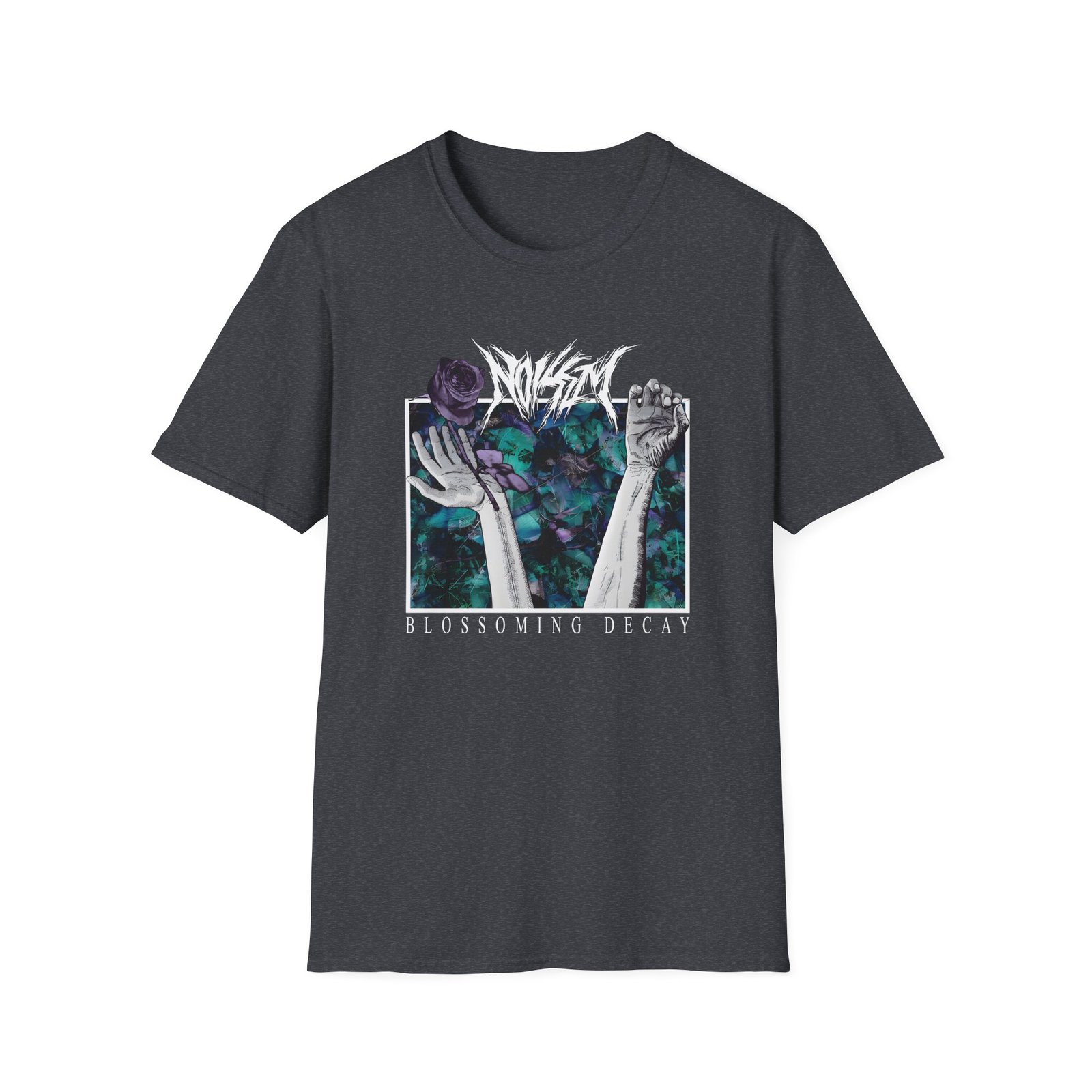 Noisem Blossoming Decay Unisex Softstyle T-Shirt