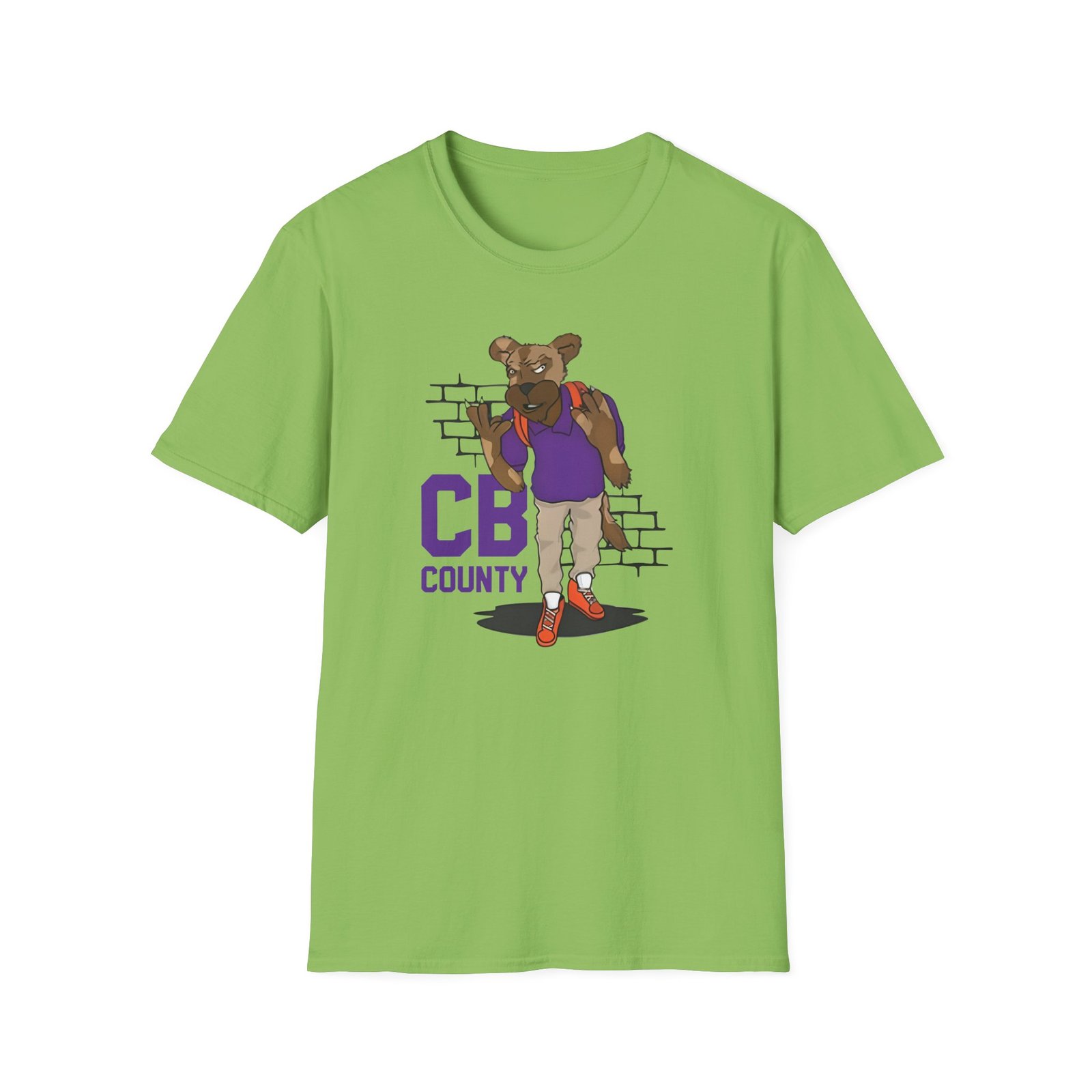 Lamar Jackson The Prodigy Cb County Unisex Softstyle T-Shirt