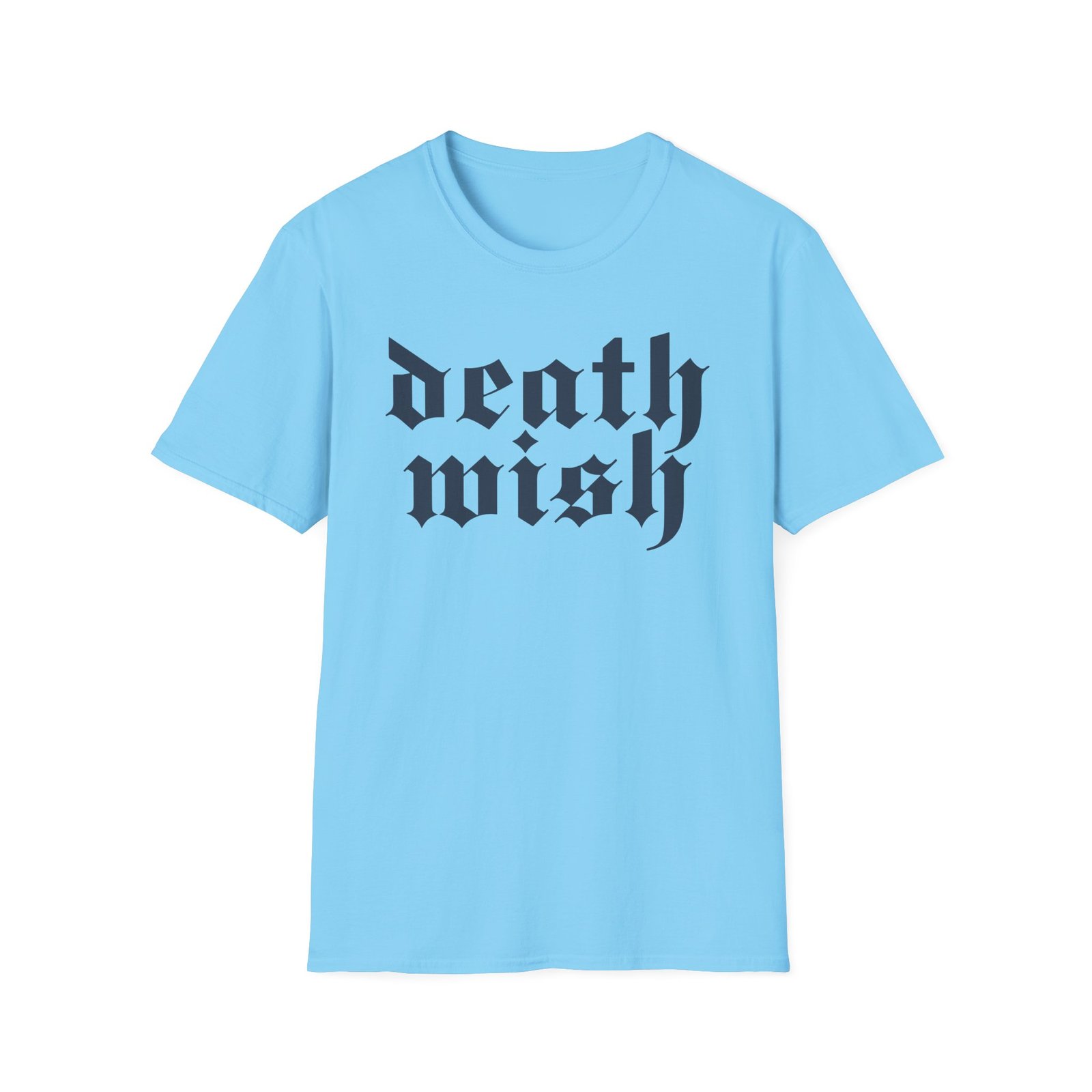 Deathwish Stacked Logo unisex softstyle t-shirt