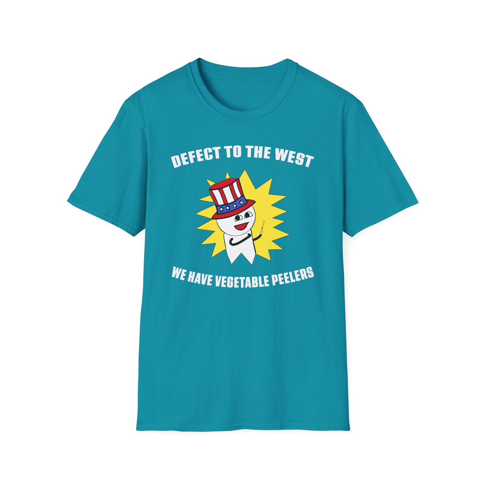 Oversimplified Defect to the West Unisex Softstyle T-Shirt
