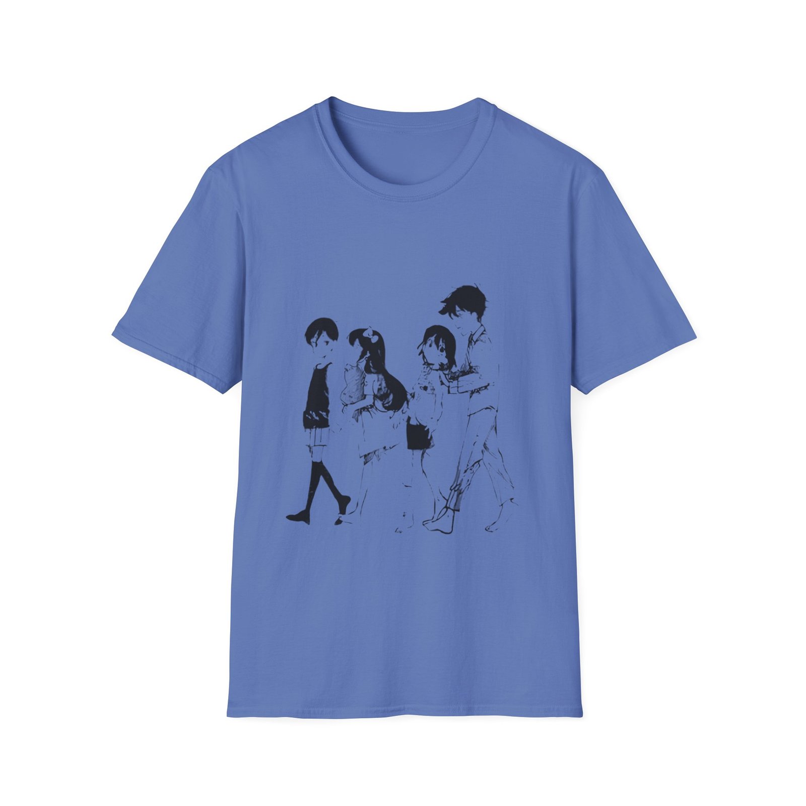 Omori Walk Along Unisex Softstyle T-Shirt