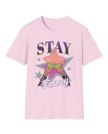 Spongebob Stay Fancy Unisex Softstyle T-Shirt