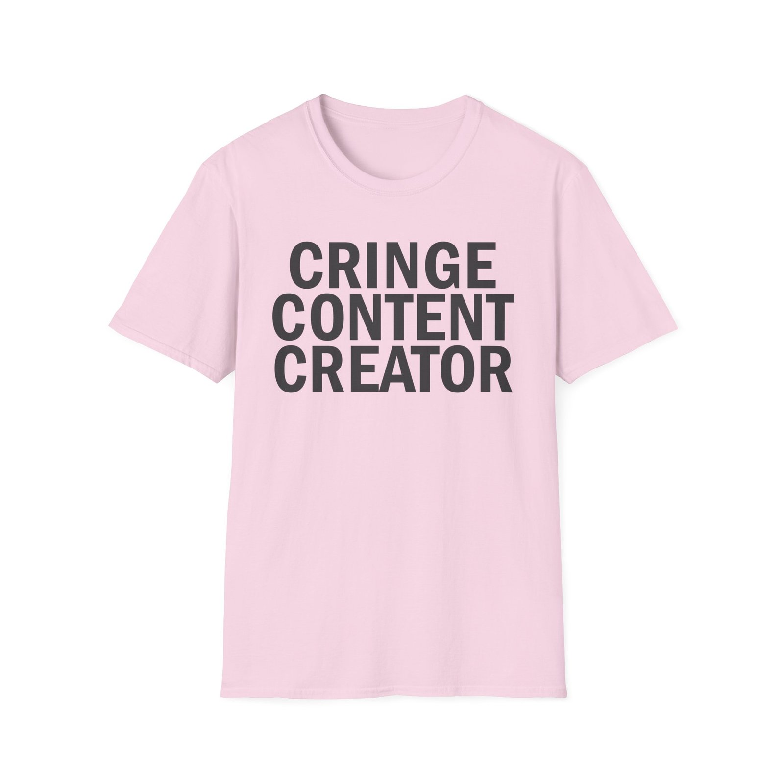 Justin Flom Cringe Content Creator Unisex Softstyle T-Shirt