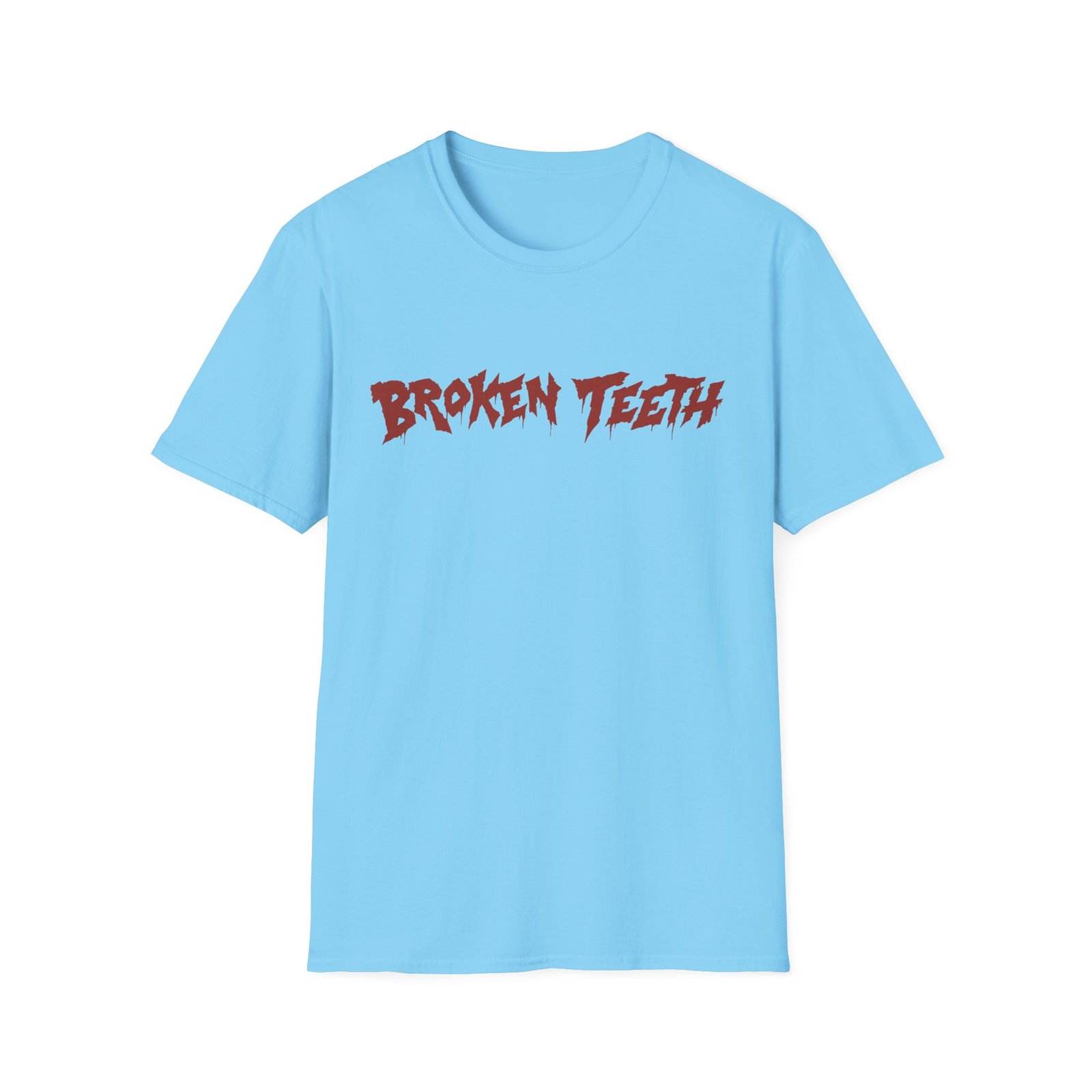 Broken Teeth Logo Unisex Softstyle T-Shirt