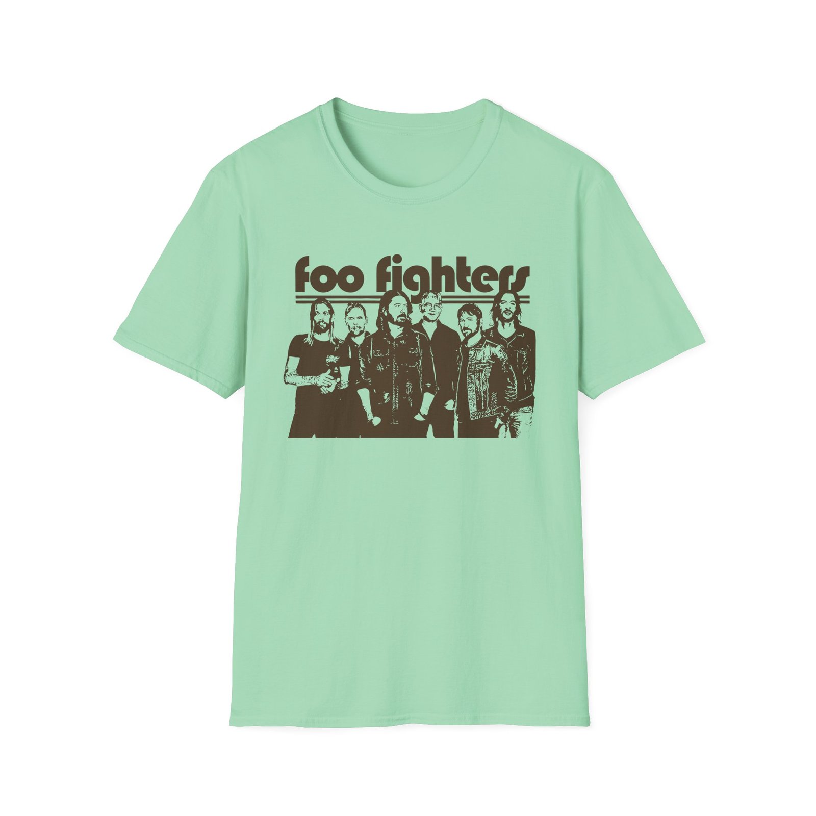 Foo Fighters Retro Vibes Unisex Softstyle T-Shirt