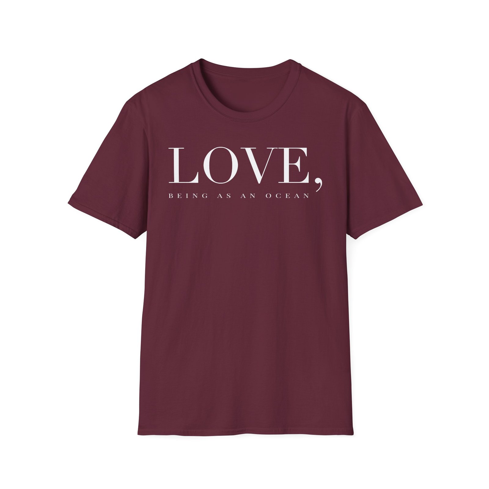 Being as an Ocean Love Unisex Softstyle T-Shirt