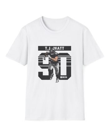 Tj Watt Grunge Unisex Softstyle T-Shirt