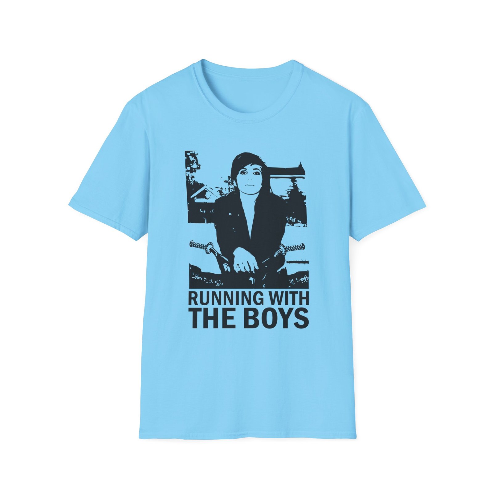 Lights Running With the Boys Unisex Softstyle T-Shirt